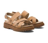 Timberland Clairemont Way Cross Strap Sandals Beige EU 42 Woman