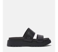 Timberland Women's Clairemont Way Leather Slide Sandals