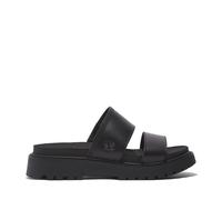 Timberland Womens Clairemont Way Slide Sandal - Black Leather - Size UK 3.5