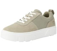 Timberland Women's Laurel Court Suede Sneaker, Light Taupe, 3.5 UK