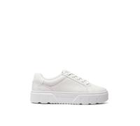 Timberland Women's Laurel Court Trainers, Whi Full Grain, 39 EU Weit