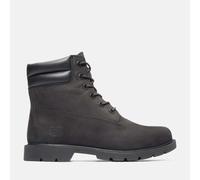 Timberland Womens Linden Woods 6 Inch Lace-Up Waterproof Boots in Black Leather - Size UK 5