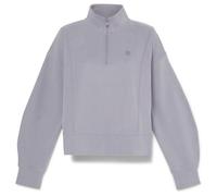 Timberland - Women's Lush 1/4-Zip Sweatshirt - Jumper size L, grey/purple