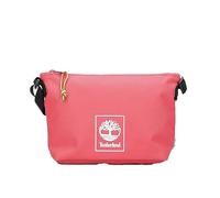 Timberland Womens Mens Unisex Thayer Branded Crossbody Shoulder Bag in Garnet Rose