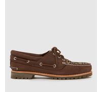 Timberland Women's Noreen Boat Flats in Brown & Black, Leopard Print, Size: 8 UK 8