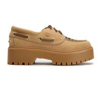 Timberland Womens Stone Street Shoes - Natural Nubuck - Size UK 7