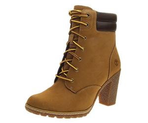 Timberland Women's Tillston 6 Inch Double Collar Lace-Up Boots, wheat, 8 UK