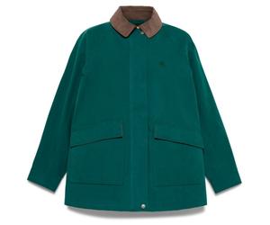Timberland - Women's Waterproof Cotton Barn Coat - Casual jacket size XL, green/blue