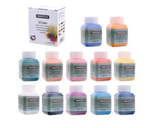 Timbertech Acrylic paints for Airbrushing 12 Colors 30ml