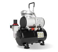 Timbertech Airbrush Compressor, High-Performance Single-Piston Oil-Free Mini Compressor AS186 with 3L Tank, Regulator, Moisture Trap for Hobby, Cake Decoration, Tattoo, Automotive Graphic, Make-up