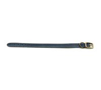 Timberwolf Leather Collar Blue 16mm X20-26cm
