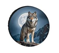 Timberwolves Universal Tire Cover Replacement Oxford Fabric Waterproof Wheel Protector for SUV Truck RV Dust Snow Sun Protection 32 Inch