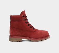 (UK 5.5-EU 39-US 6Y) Timblerland 6 In Premium WP A1VCK Burgandy Girls UK 3-6.5