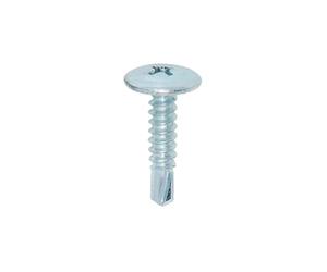 TIMco 00019WHSD BZP PH2 Philips Wafer Head Self-Drilling Screw 4.2 x 19 - Zinc (Box of 1000)