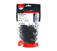 Timco 00060DRYB Drywall Screws - Fine Thread - Ph - Bugle - Black 3.5 X 60 TIMbag 200