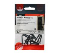 TIMCO Blackjax Pz Round Black - 00081BJCP - Pack of 15- you get 11