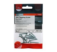 Pan Head Pozi Self Tapping Screws 4.5mm 38mm Pack of 12
