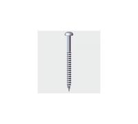TIMco 00082CRWZ Twin Thread Woodscrew PZ2 RND BZP 8 x 2" Box of 200