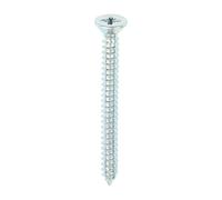 TIMCO 00102CCAZS 10 x 2" PZ2 Pozi Countersunk Zinc Self-Tapping Screws (200 Pack)