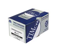 TIMCO 00634BJC PZ2 Round Blackjax Screw - 6 x 3/4 - Black - Box of 200
