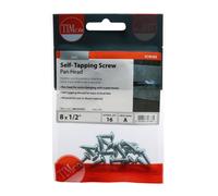 Pan Head Pozi Self Tapping Screws 4.5mm 12mm Pack of 16