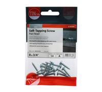 Pan Head Pozi Self Tapping Screws 4.5mm 19mm Pack of 14