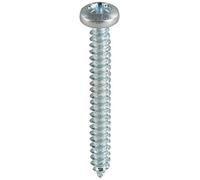 TIMco 00838CPAZP Self Tapping Screw PZ2 PAN BZP 8 x 3/8" Bag of 16