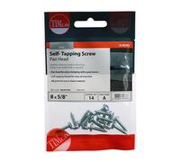 Pan Head Pozi Self Tapping Screws 4.5mm 16mm Pack of 14