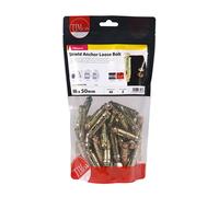 TIMCO 0610LSHB Loose Shield Anchor-M6 x 10-Gold-Bag of 48, M6/10L, Set of 48 Pieces
