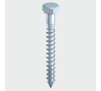 TIMCO Coach Screws Hex Zinc - 0650CSCP - Pack of 10- you get 9