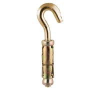Timco 06HOOKP Forged Hooks With Shield Anchors - Yellow M6 TIMpac 2