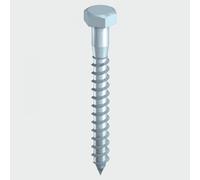 TIMCO Coach Screws Hex Zinc - 08100CSCP - Pack of 5- you get 9