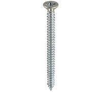 TIMco 08112CCAZ BZP PZ2 CountersunkSelf-Tapping Screw 8 x 1 1/2 - Zinc (Box of 1000)