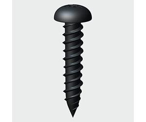 TIMCO 08114BJC PZ2 Round Blackjax Screw - 8 x 1 1/4 - Black - Box of 200