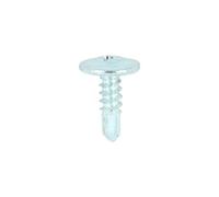 TIMCO 08916WHSD PH2 Wafer Head Metal Construction Sheet & Framing Self-Drilling Screw - 4.2 x 13.5 - Zinc - Box of 1000