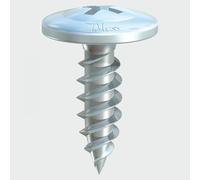 Timco 08916WHSP Metal Construction Sheet & Framing Screws - Ph - Wafer - Sharp Point - Zinc 8 X 9/16