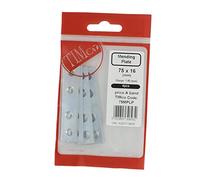 TIMco 100MPLP 100mm Mending Plate Pack 100 x 22mm - (Pack of 4)