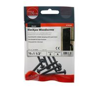 TIMCO Blackjax Pz Round Black - 10112BJCP - Pack of 8- you get 11
