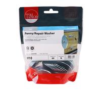 Penny Repair Washers Zinc Plated 10mm 40mm Pack of 60