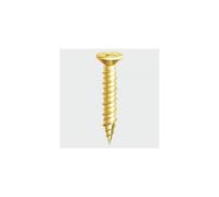TIMco 109Y PVC Window Double Slash Point Screw CSK ZYP 4.8 x 25mm Box of 1,000