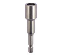 Timco 10SDB Magnetic Socket Driver Bit - Hex 10 X 65 Blister Pack 1
