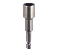 Timco 11BHSDB Magnetic Socket Driver Bit - Bi-Hex 11 X 65 Blister Pack 1