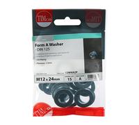 Timco 12WHAZP Form A Washers - Zinc M12 TIMpac 15