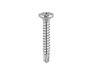TIMco 135Z BZP PVC Self-Drill Friction Screw 4.8 x 16 - Zinc (Box of 1000)