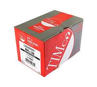 TIMco 155Y ZYP PVC Countersunk Self-Drilling Screw 4 x 38 - Yellow (Box of 500)