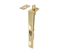 Timco 200393 Lever Action Flush Bolt - Polished Brass 150 X 19Mm Bag 1