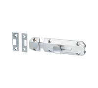 Timco 200464 Architectural Flat Section Bolt - Satin Chrome 100 X 35Mm Bag 1