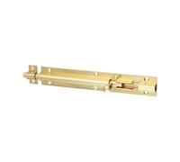 TIMCO Straight Barrel Bolt Polished Brass - 200496- you get 4