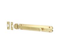 Timco 200854 Architectural Flat Section Bolt - Polished Brass 210 X 35Mm Bag 1