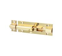 TIMCO Straight Barrel Bolt Polished Brass - 200945- you get 6